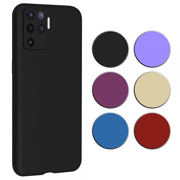 Oppo Reno 5 Lite Kılıf FitCase PremiumS Silikon Arka Kapak&hellip;