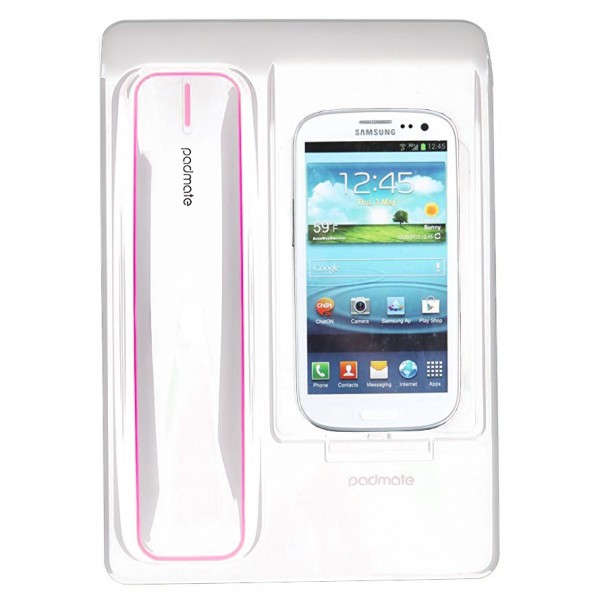 Padmate MD221 Telefon Bluetooth Kablosuz Ahize Micro USB Dock Beyaz…