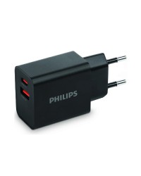 Philips DLP4325AB/12 20W USB-A + Type-C Şarj Adapt