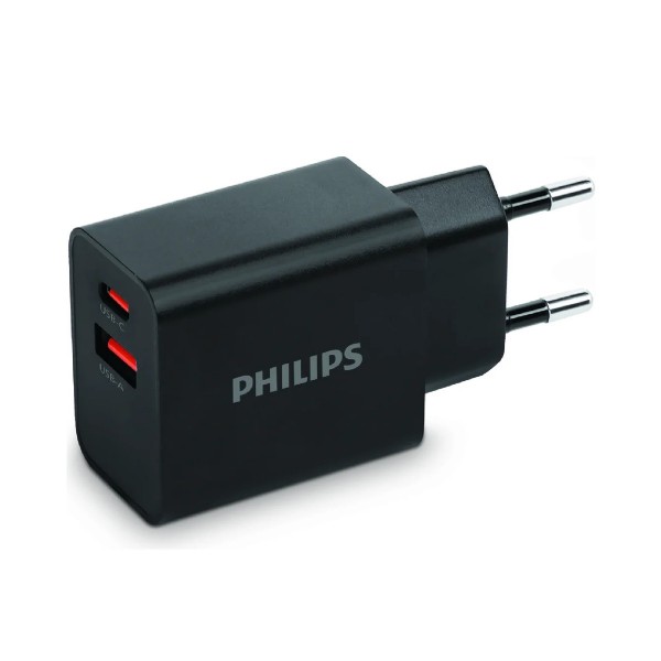 Philips DLP4325AB/12 20W USB-A + Type-C Şarj Adaptörü&hellip;