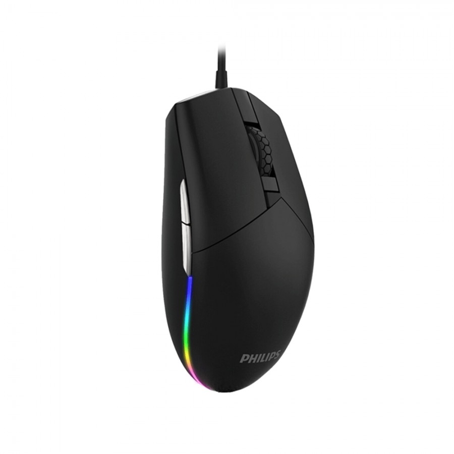 Philips SPK9304B Kablolu RGB LED Aydınlatmalı 6400DPI Gaming Optik Mouse - Siyah Philips SPK9304B Kablolu RGB LED Aydınlatmalı 6400DPI Gaming Optik Mouse - Siyah