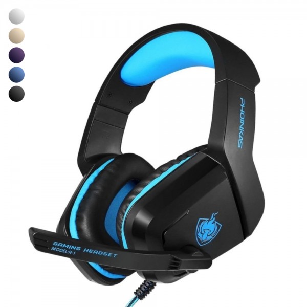 Phoınkas H-1 Gaming 3.5mm Jack Girişli Kablolu Kulak Üstü Kulaklı…