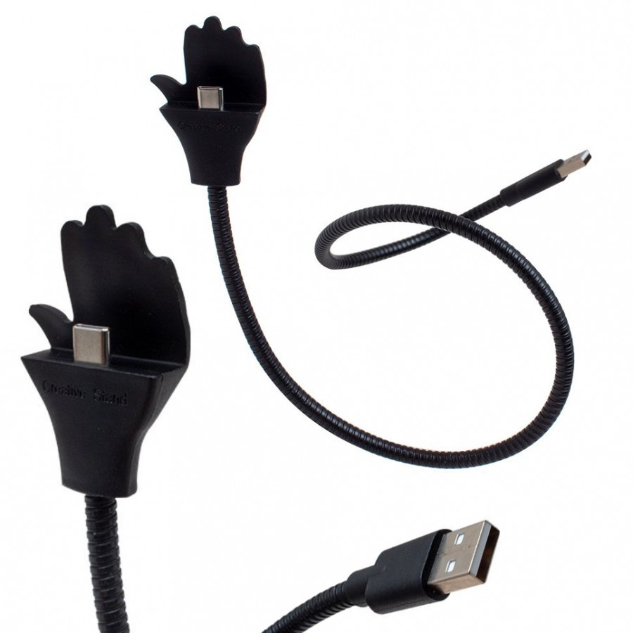 Powermaster 1667 Type-C-USB Girişli Akrobatik Telefon Tutucu