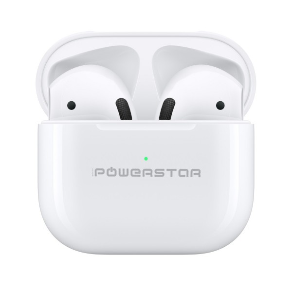 Powerstar BT-2022 TWS Kablosuz Kulak İçi Bluetooth Kulaklık - Beyaz
