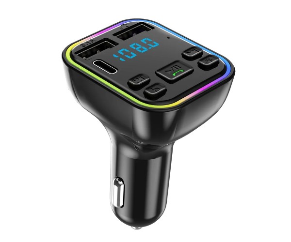 PSL G38 RGB Ledli 2 USB Çıkışlı Led Ekranlı FM Transmitter&hellip;