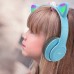 PSL P47M Cat Ear Kedi Kulaklı Kulak Üstü Kablosuz Bluetooth Kulaklık