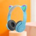 PSL P47M Cat Ear Kedi Kulaklı Kulak Üstü Kablosuz Bluetooth Kulaklık