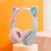 PSL P47M Cat Ear Kedi Kulaklı Kulak Üstü Kablosuz Bluetooth Kulaklık