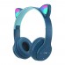 PSL P47M Cat Ear Kedi Kulaklı Kulak Üstü Kablosuz Bluetooth Kulaklık