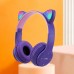 PSL P47M Cat Ear Kedi Kulaklı Kulak Üstü Kablosuz Bluetooth Kulaklık