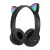 PSL P47M Cat Ear Kedi Kulaklı Kulak Üstü Kablosuz Bluetooth Kulaklık