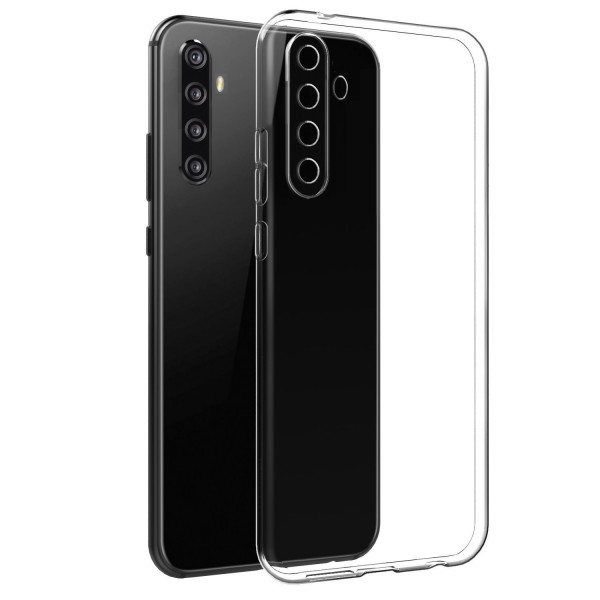 Realme 6 Pro Kılıf FitCase Toz Koruma Tıpalı Şeffaf Arka Kapak…