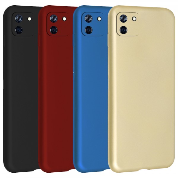 Realme C11 Kılıf FitCase PremiumS Silikon Arka Kapak…