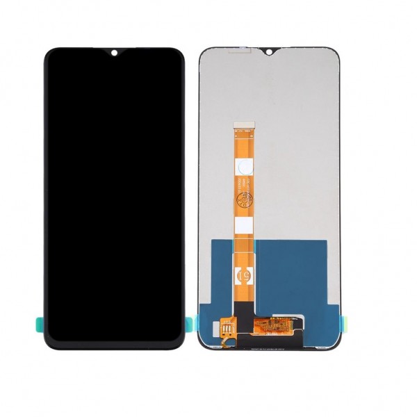Realme C11 LCD Ekran Dokunmatik Çıtasız - Siyah…