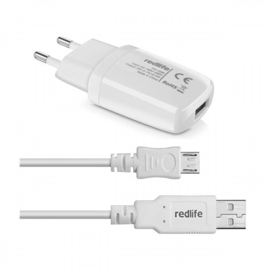 Redlife Şarj Aleti  ve Micro USB Kablo Set 1A