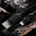 Rock Lightning Data/Şarj Kablosu Led Işıklı 1mt 2.1A (Akıllı Otomatik Bağlantı Kesme Patentli)