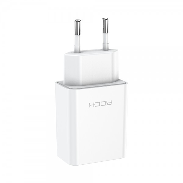 Rock T12 Pro Type-C Çıkışlı Şarj Adaptörü PD 20W Seyahat Şarj Cihazı