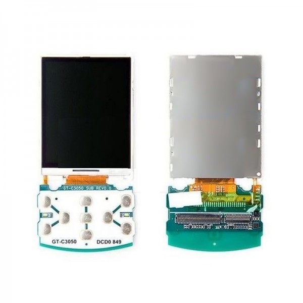 Samsung C3050 C3053 Ekran LCD Panel Bordlu Org…