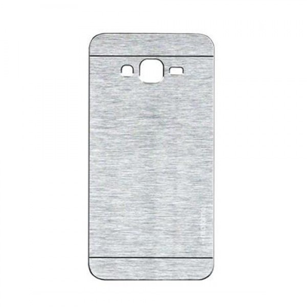 Samsung Core 2 G355 Metal Arka Kapak Motomo Gri