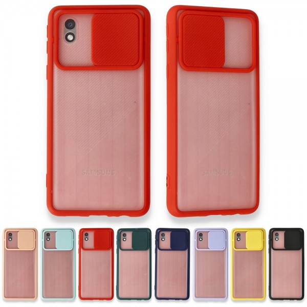 Samsung Galaxy A01 Core Kılıf Palm Kamera Koruma Kapaklı Silikon&hellip;