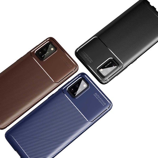 Samsung Galaxy A02s (A025) Kılıf Focus Carbon Desen Silikon Arka Kap…