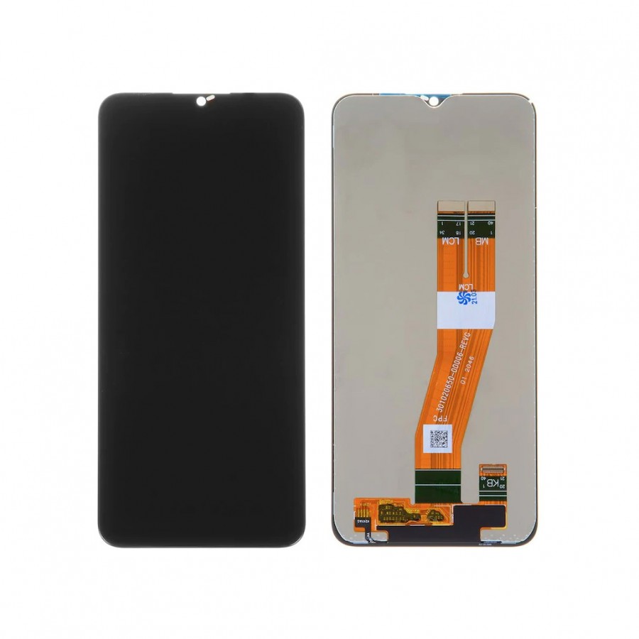 Samsung Galaxy A02s A025 LCD Ekran Dokunmatik Servis Orj - Siyah