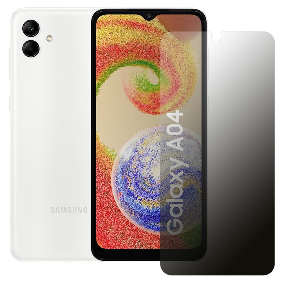 Samsung Galaxy A04 Hayalet Privacy FlexiGlass MAT Nano Ekran Koruyucu