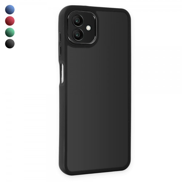 Samsung Galaxy A04 Kılıf Freya Lazer Lens Kamera Çerçeveli Silikon…