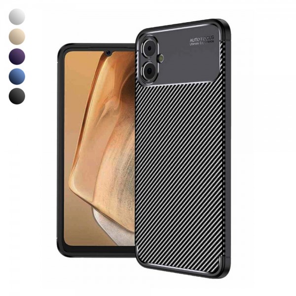 Samsung Galaxy A05 Kılıf Focus Carbon Silikon Kapak…