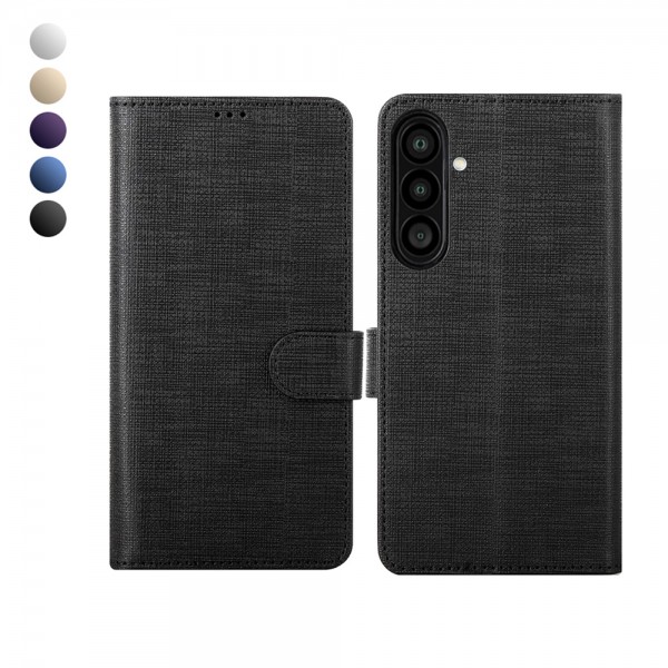 Samsung Galaxy A05s Kılıf FitCase Fabric Kapaklı Cüzdanlı…