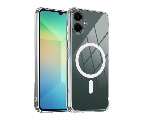 Samsung Galaxy A06 Kılıf Combo Seri Magsafe Özellikli Sararmaz Sert&hellip;