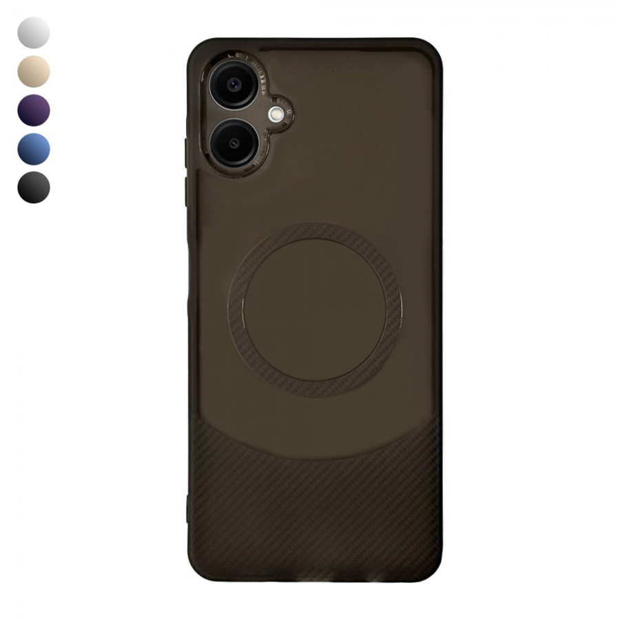 Samsung Galaxy A06 Kılıf Maya Karbon Seri Silikon Kapak