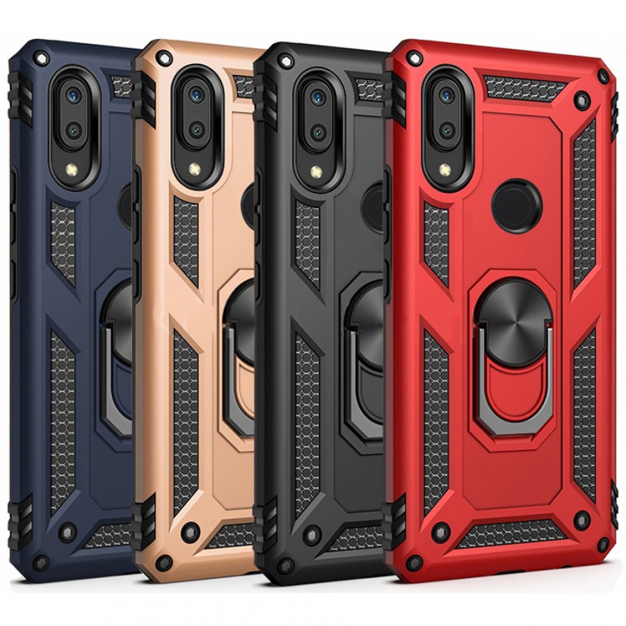 Samsung Galaxy A10s (A107) Kılıf Panzer Ring Tam Koruma Arka Kapak Samsung Galaxy A10s (A107) Kılıf Panzer Ring Tam Koruma Arka Kapak