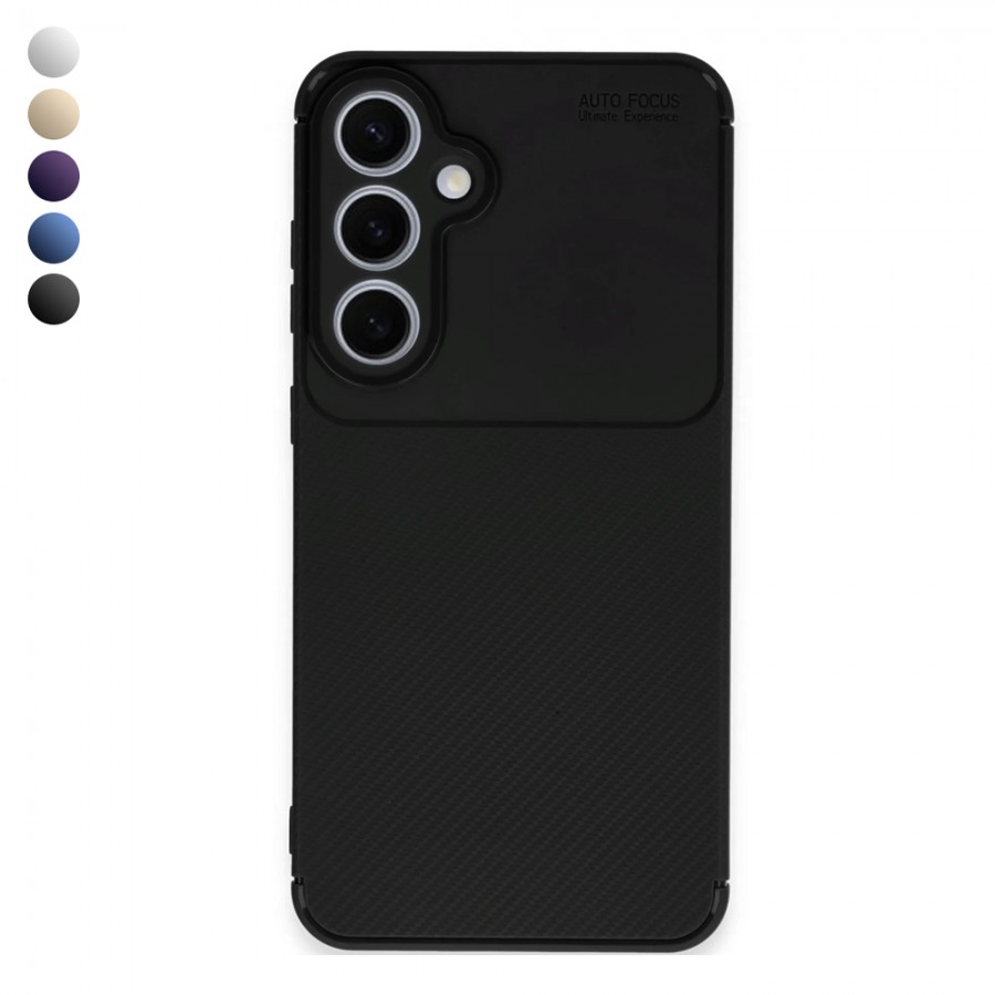 Samsung Galaxy A16 Kılıf Focus Carbon Silikon Kapak