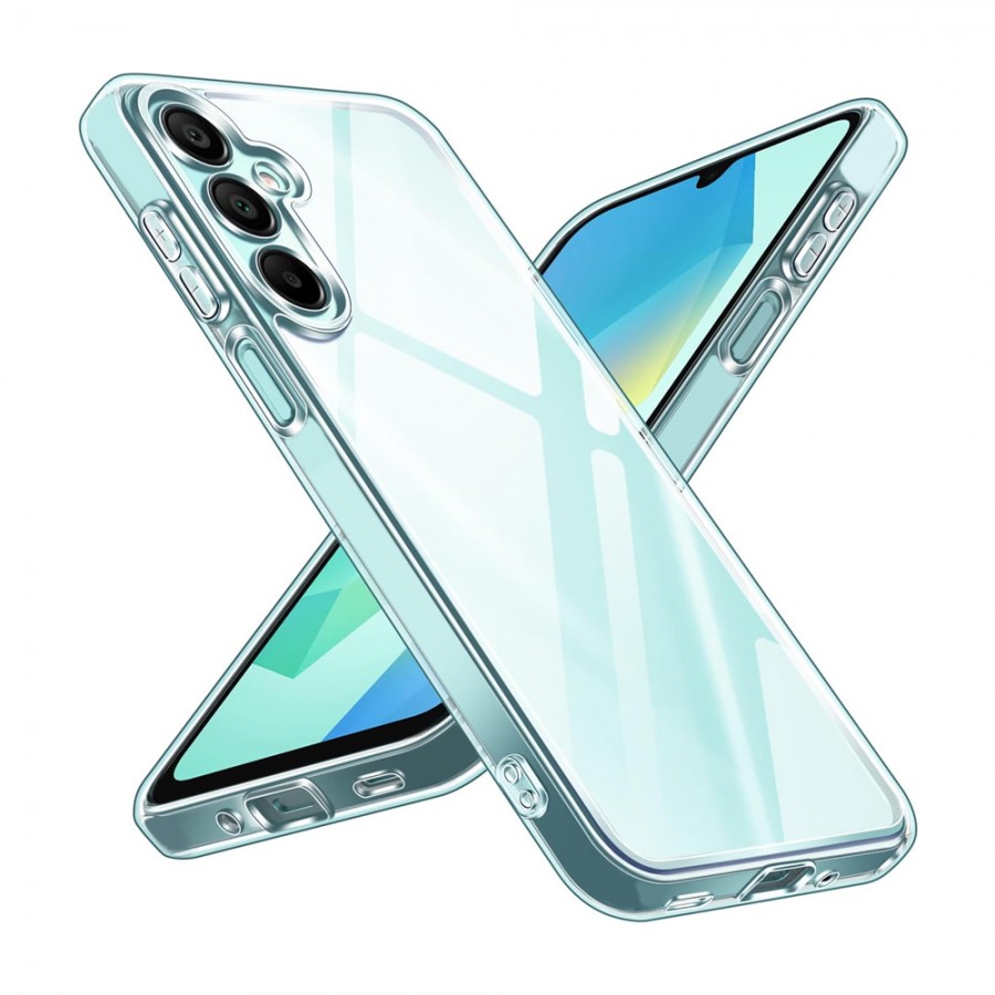 Samsung Galaxy A16 Kılıf Kamera Korumalı Silikon Şeffaf Arka Kapak
