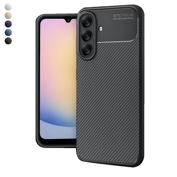 Samsung Galaxy A17 Kılıf Focus Carbon Silikon Kapak…