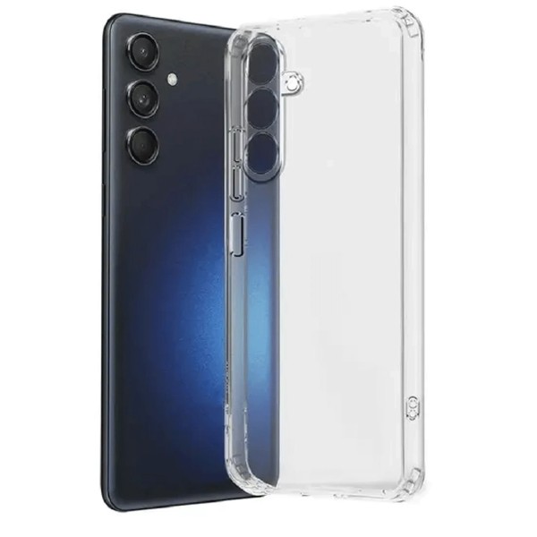 Samsung Galaxy A17 Kılıf Kamera Korumalı Silikon Şeffaf Arka …
