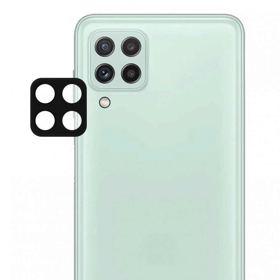 Samsung Galaxy A22 / M22 / M32 Kamera Lens Koruyucu 3D Cam