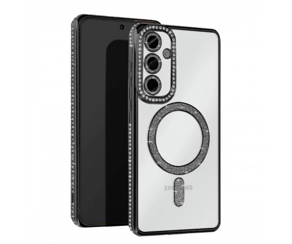 Samsung Galaxy A26 Kılıf Joke Seri Magsafe Özellikli Taşlı Simli &hellip;