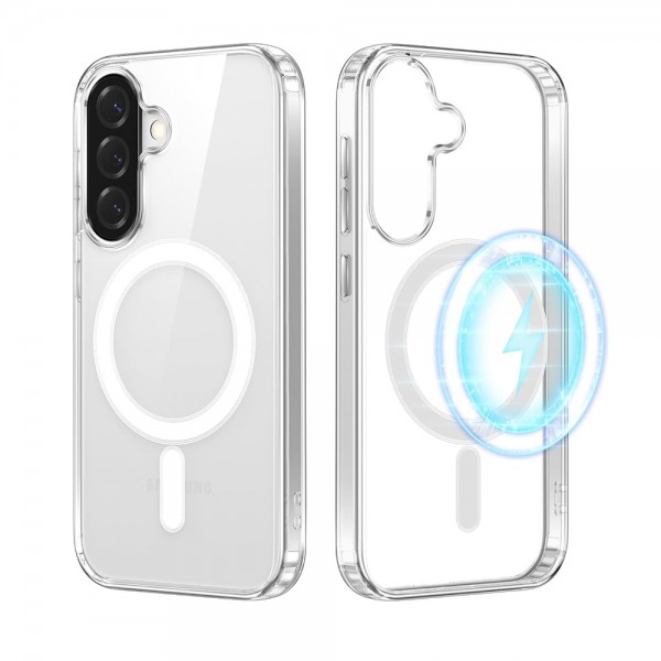 Samsung Galaxy A26 Kılıf Magsafe Özellikli Şeffaf Silikon Kapak… Samsung Galaxy A26 Kılıf Magsafe Özellikli Şeffaf Silikon Kapak…