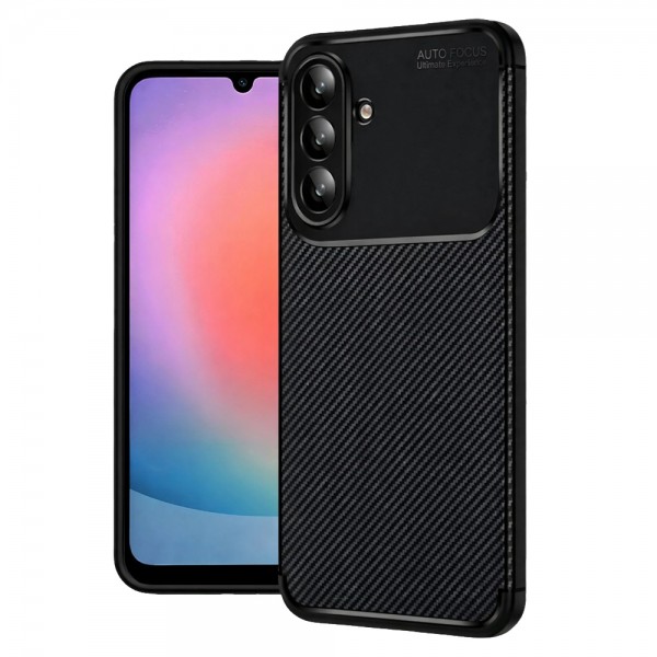 Samsung Galaxy A27 5G Kılıf Focus Carbon Silikon Kapak… Samsung Galaxy A27 5G Kılıf Focus Carbon Silikon Kapak…