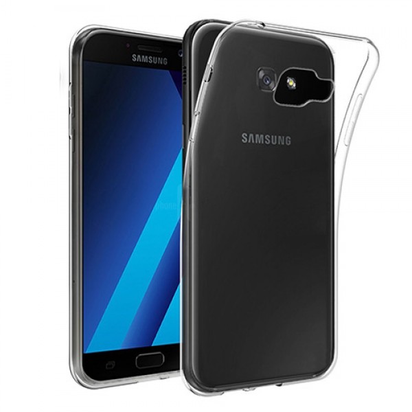 Samsung Galaxy A3 2017 (A320) Kılıf Soft Silikon Şeffaf Arka K…