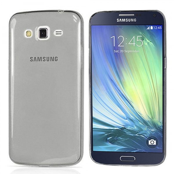 Samsung Galaxy A3 (A300) Kılıf Soft Silikon Şeffaf-Siyah Arka Kapak…