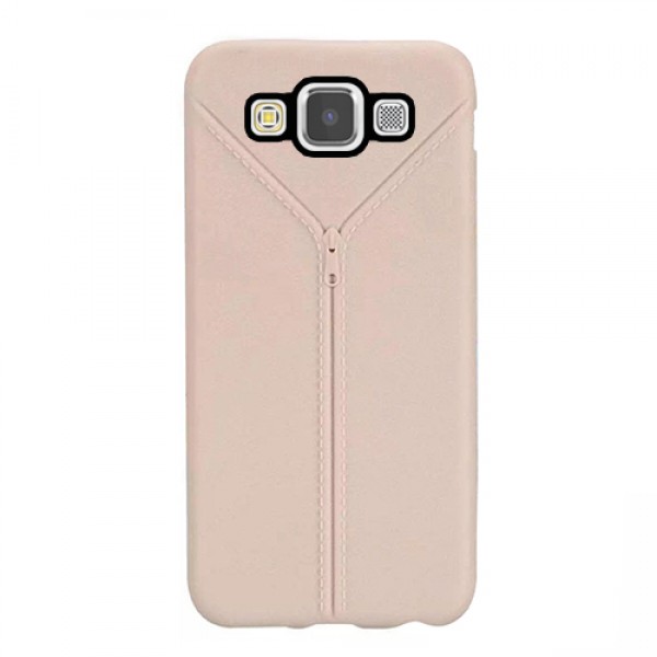 Samsung Galaxy A3 (A300) Zipper Serisi TPU Kapak Gold…