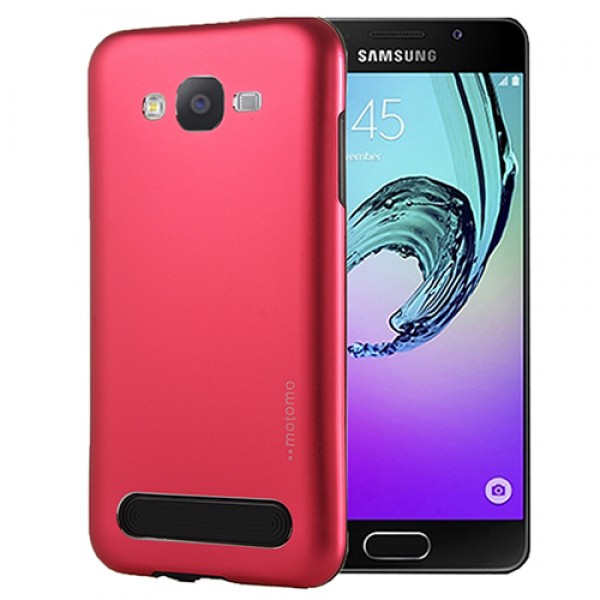 Samsung Galaxy A3 Metal Arka Kapak Motomo Kırmızı…