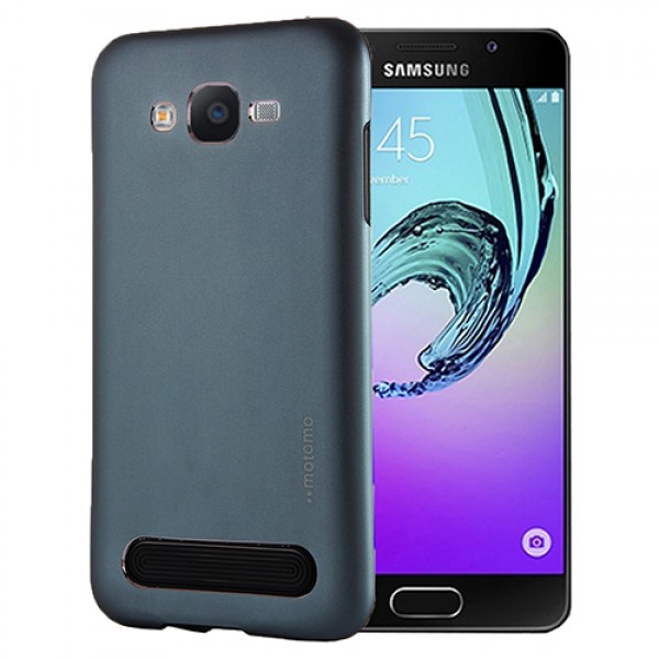 Samsung Galaxy A3 New Motomo Metal TPU Arka Kapak Lacivert…