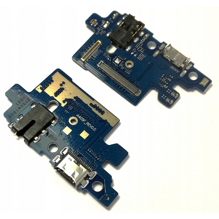 Samsung Galaxy A40 A405 Şarj Soketi Kulaklık Soketi Mikrofon Bordu