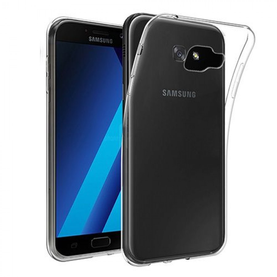 Samsung Galaxy A5 2017 (A520) Kılıf Soft Silikon Şeffaf Arka Kapak