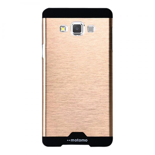 Samsung Galaxy A5 Metal Arka Kapak Motomo Gold