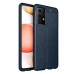 Samsung Galaxy A52 Kılıf Focus Deri Desen Silikon Kapak